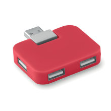 Portable 4 Port USB Hub with Customized Logo